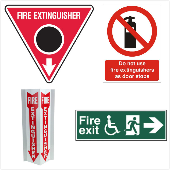 Fire Safty signs